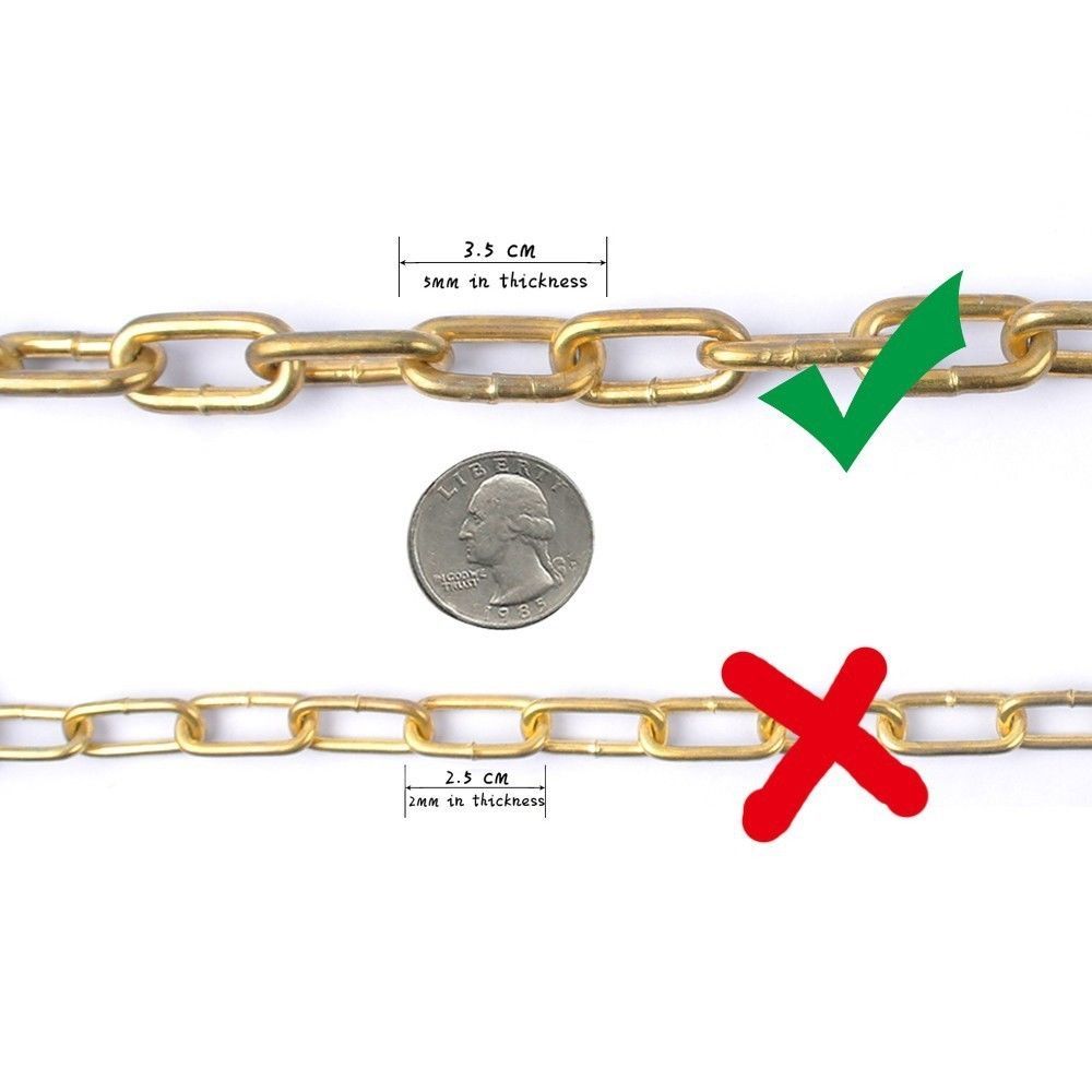 Dog Gold Bully Harness Collar Leash Set for Large Dogs *Big Dog Chain Leash* - Picture 13 of 13
