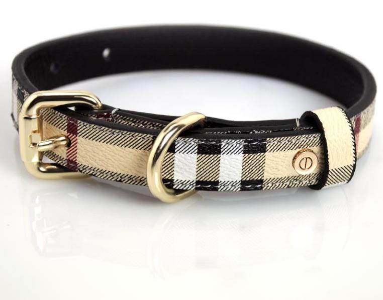 designer dog collars burberry