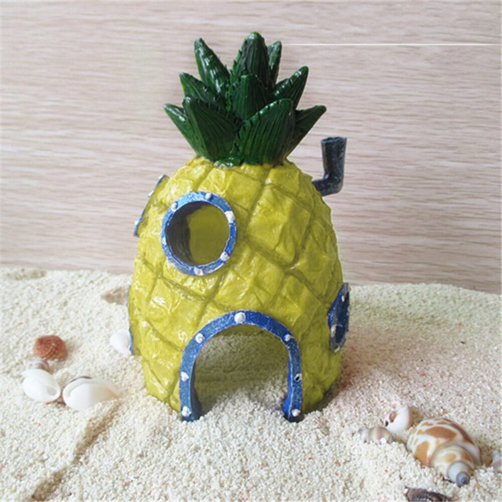 spongebob figurines for fish tanks