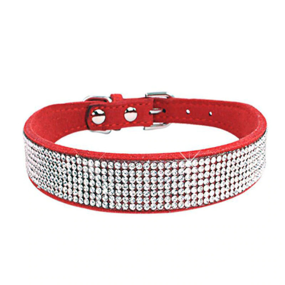 Beaded Rhinestone Collars for Cats and Small Breeds - Show Dog Collar - Picture 7 of 7