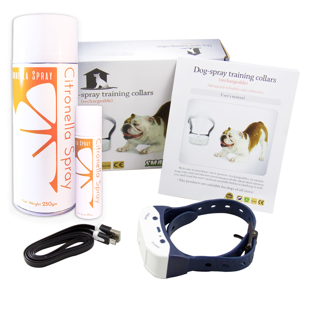 Bark Collar - Citronella Spray - Rechargable, Waterproof, Refillable E Collar - Picture 19 of 36