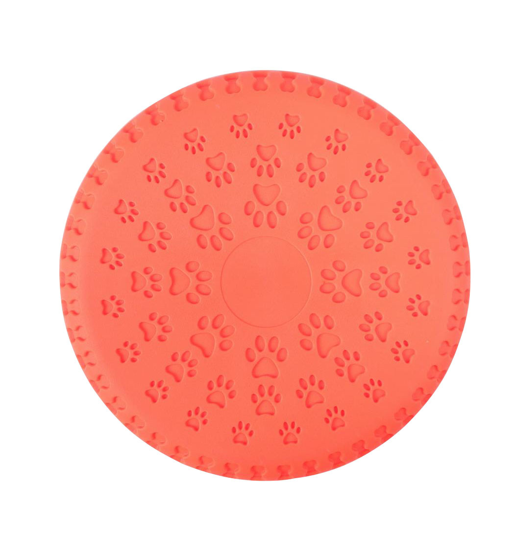 Fetch Toy - Rubber Flying Frisbee Disk for Dogs - Chew Resistant - Wont Crack - Picture 7 of 8