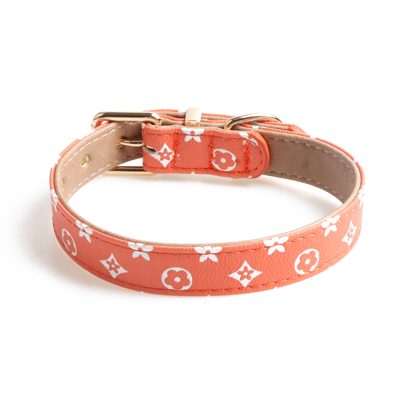 Mono Dog Collars Colourful PU Leather Elegant Luxury Styles - Picture 63 of 89