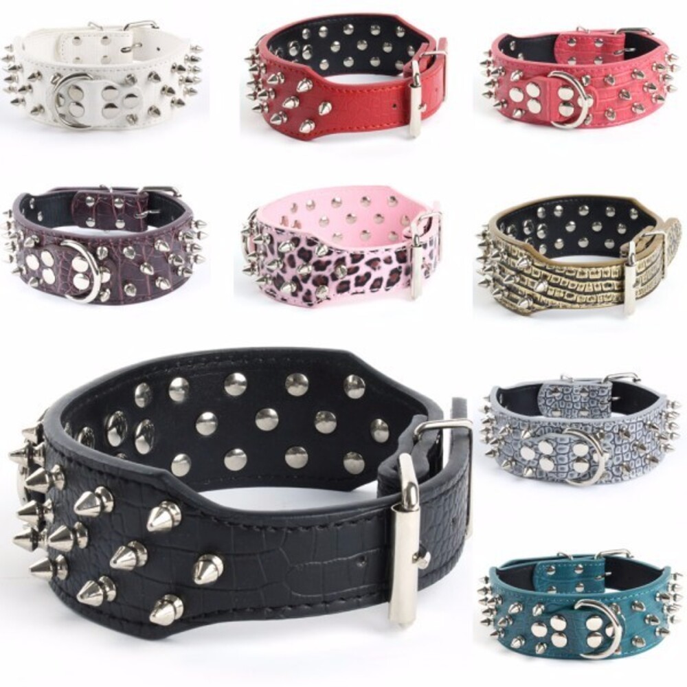 thick staffy collars