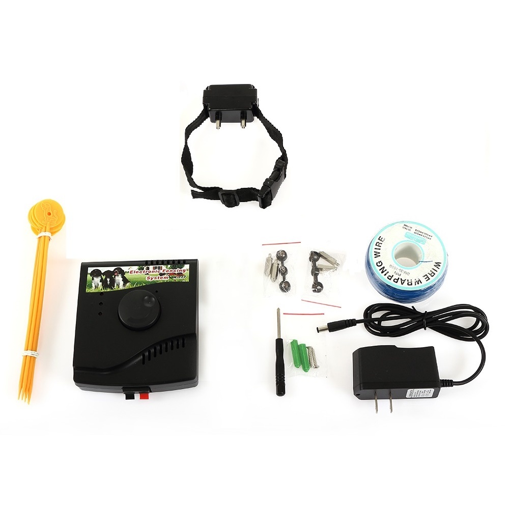 Electric Pet Dog Fence Wireless Waterproof Barrier Boundary Collar W227 Set - Picture 3 of 13