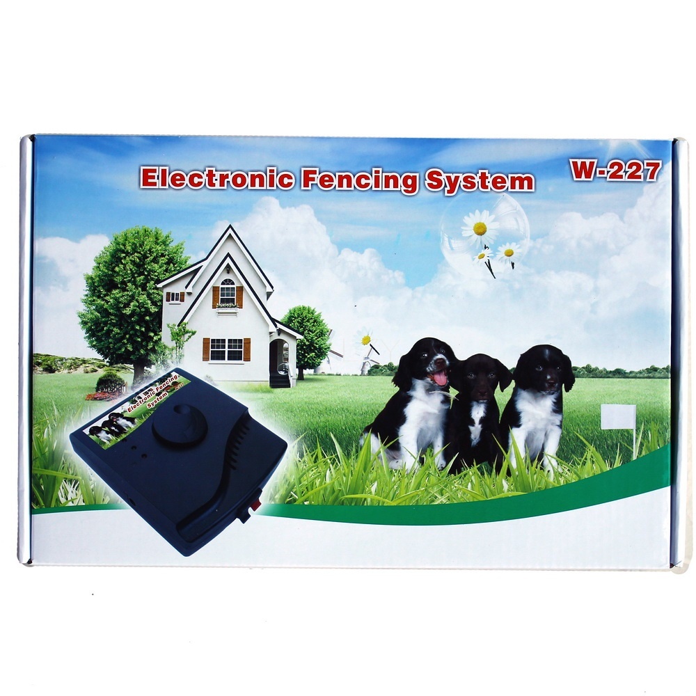 Electric Pet Dog Fence Wireless Waterproof Barrier Boundary Collar W227 Set - Picture 5 of 13