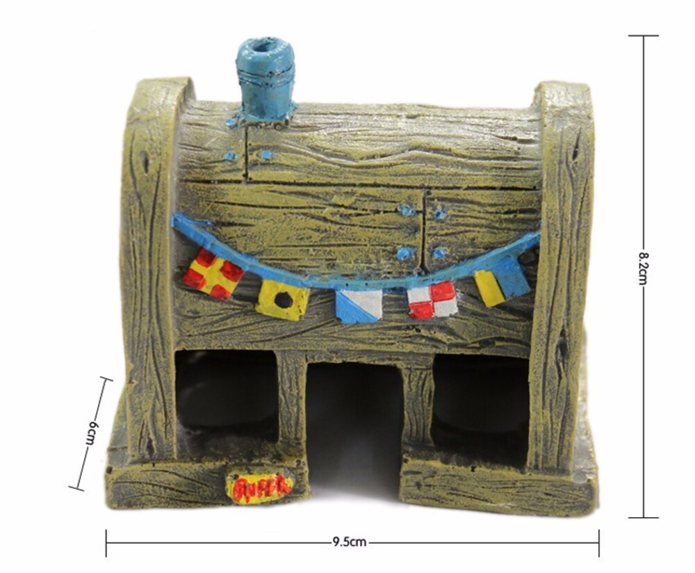 spongebob figurines for fish tanks