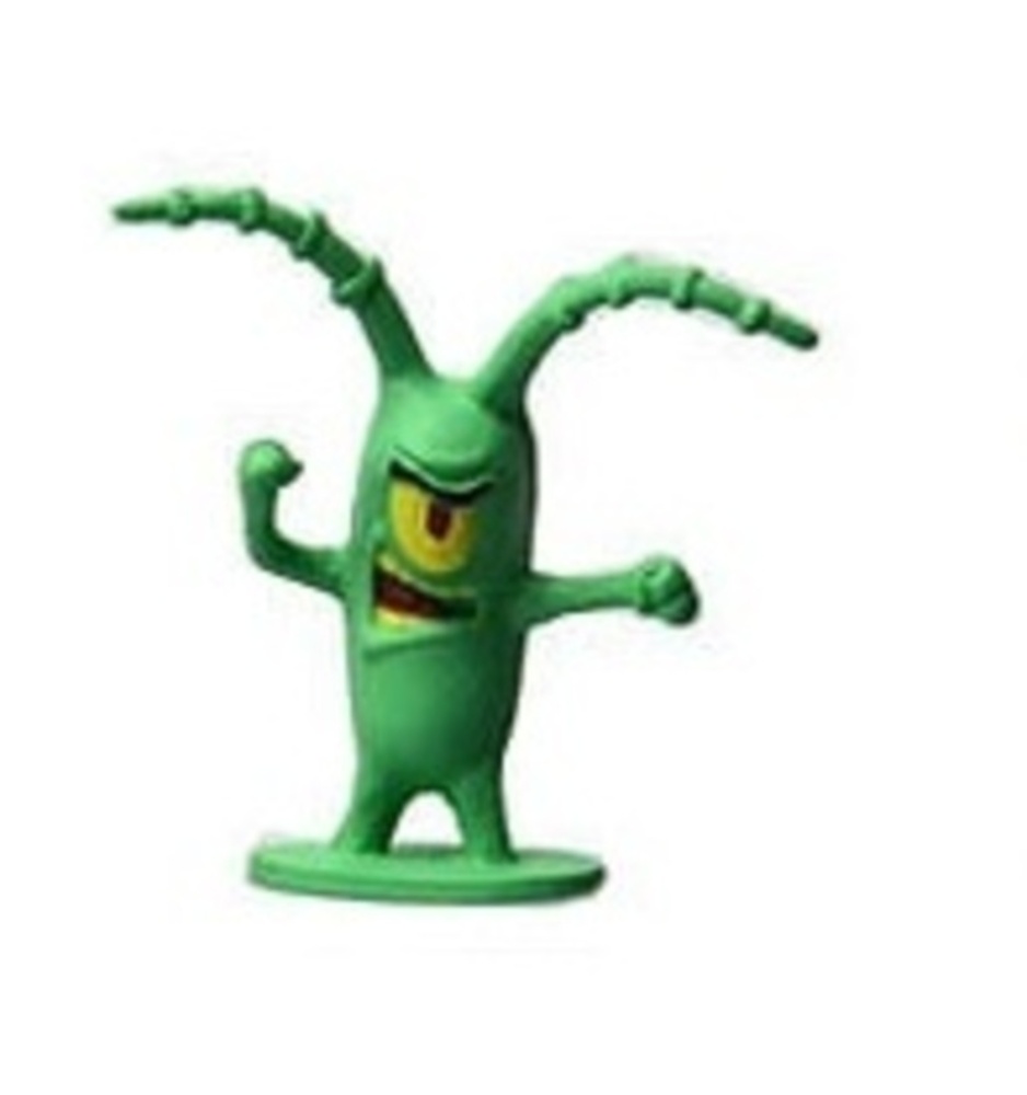 spongebob figurines for fish tanks