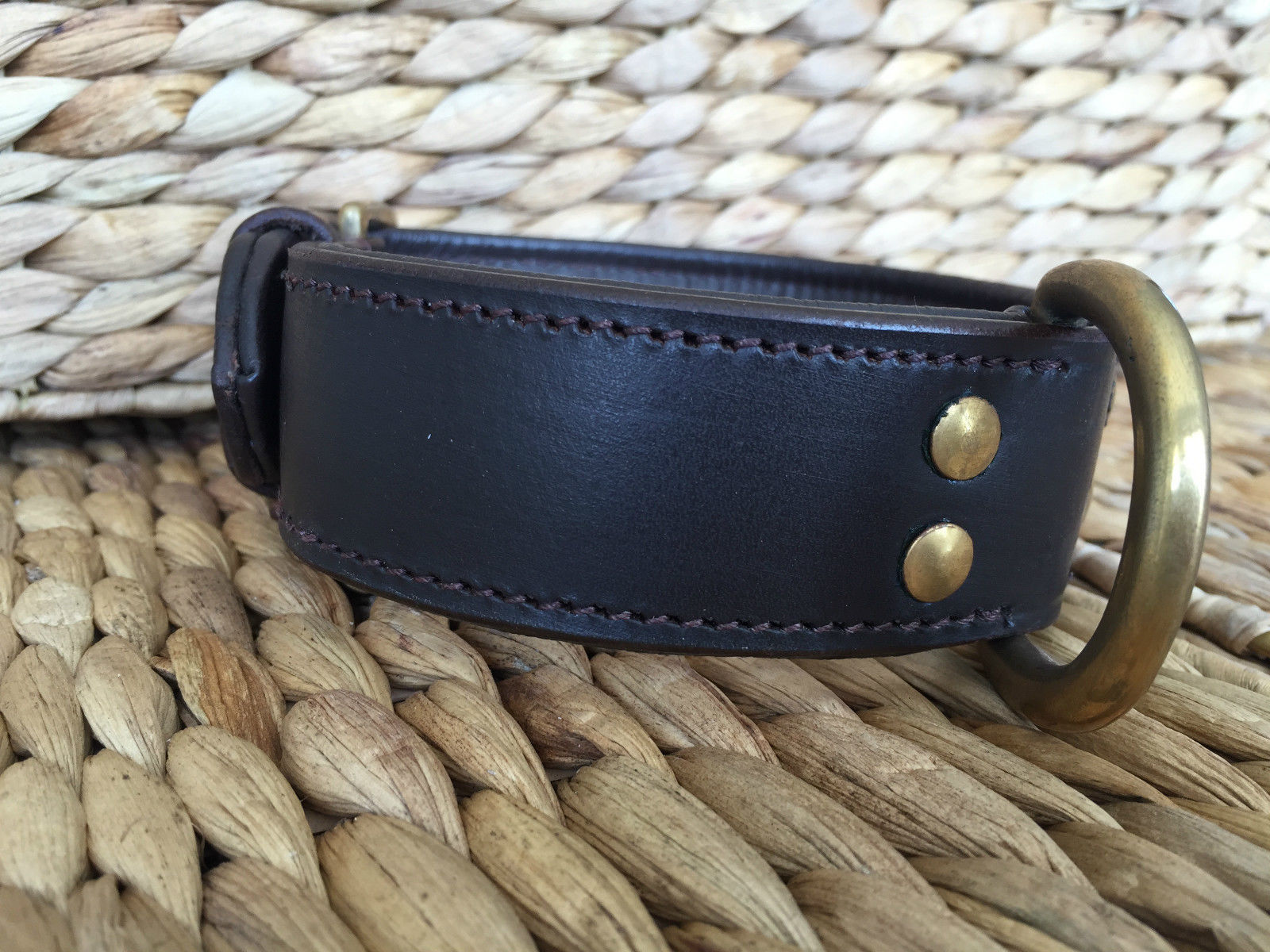 thick leather collar