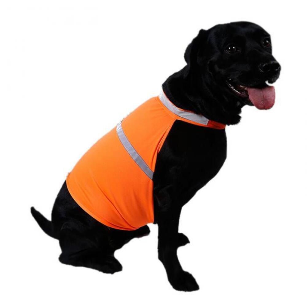 Pets Fluorescent Security Dog Reflective Vest Clothes Safety Luminous