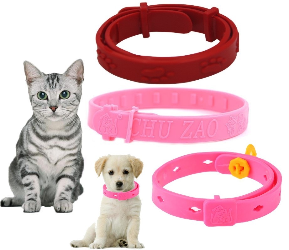 Cat Kitten Flea Collars Red Pink Tick Advance Pet Protection Safe Non
