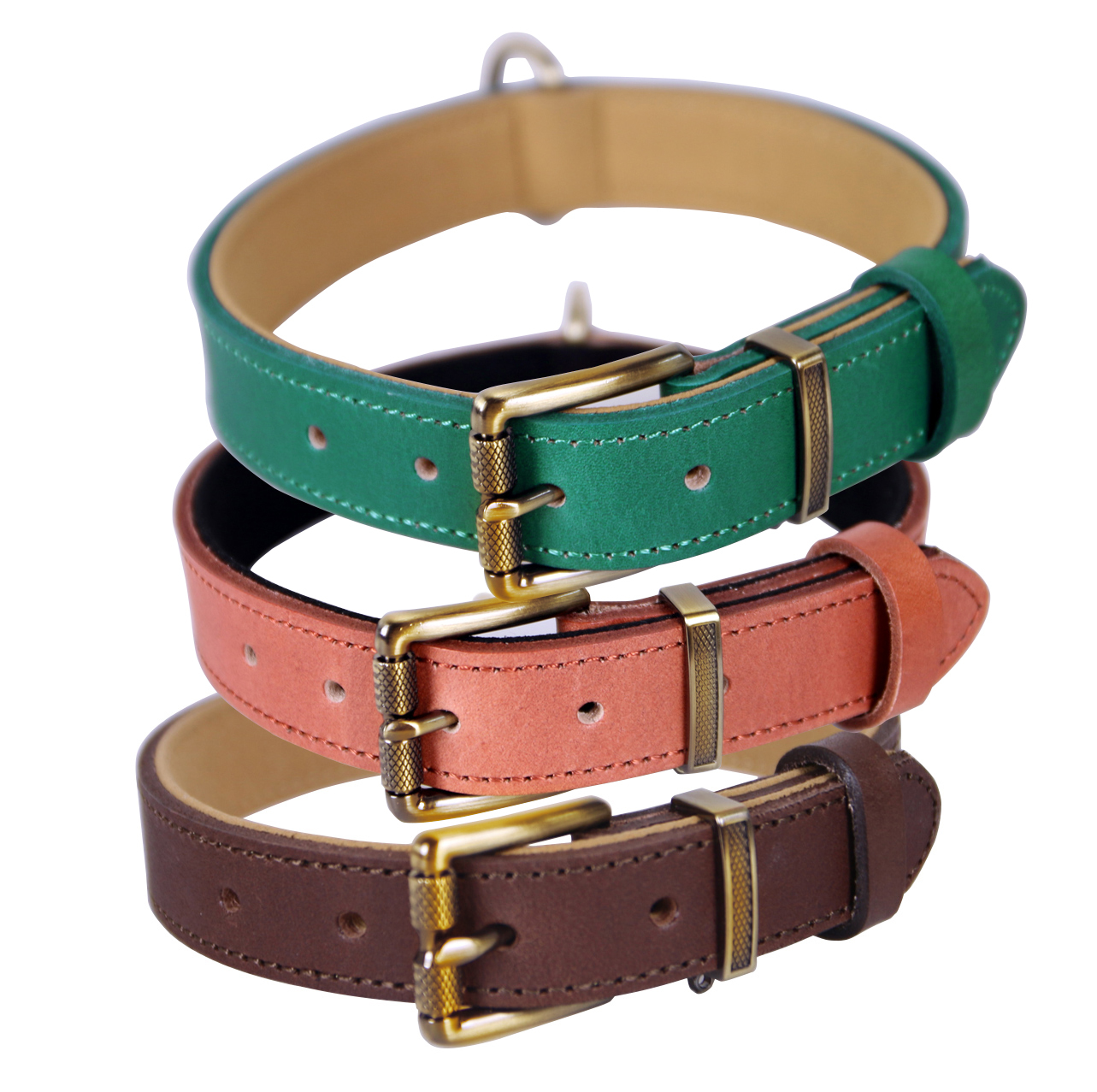 How To Measure Leather Dog Collar / double trouble wide leather dog ...