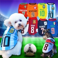 Soccer FIFA World Cup Jersey for Pet Dogs