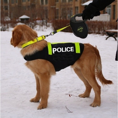 Hi-Vis Police Vest for Dogs