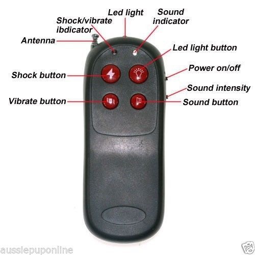 Pet Dog anti bark Training Remote E-Collar  
